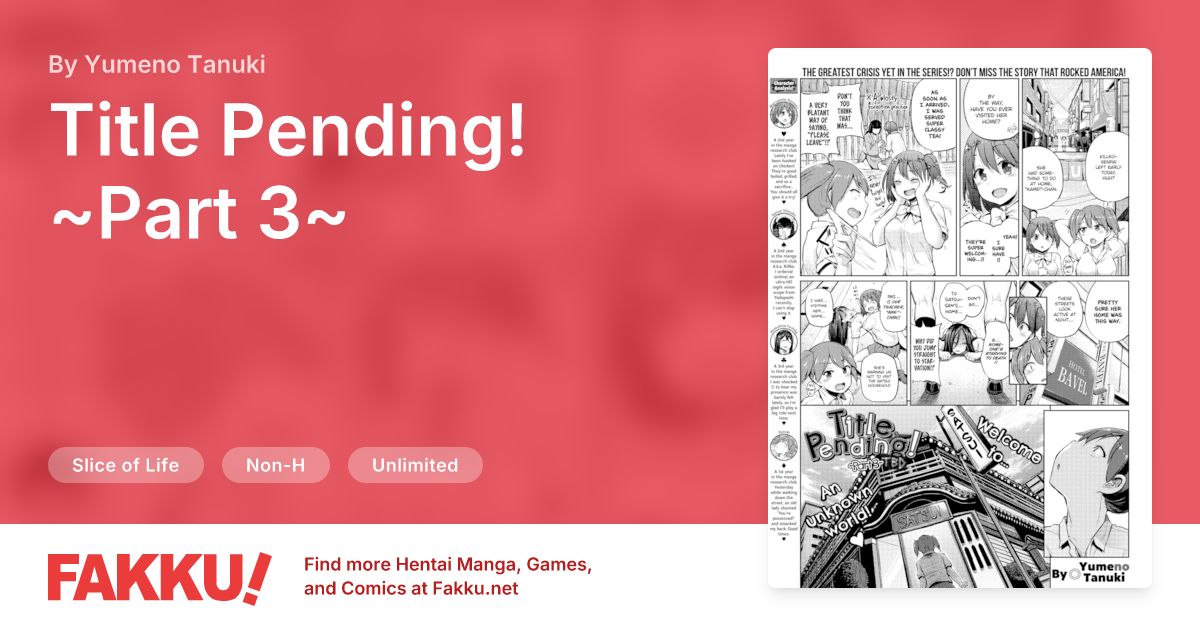 Title Pending! ~Part 3~ Hentai by Yumeno Tanuki - FAKKU
