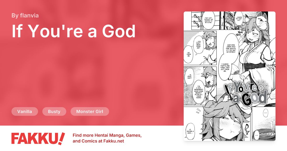 If You're a God Hentai by flanvia - FAKKU