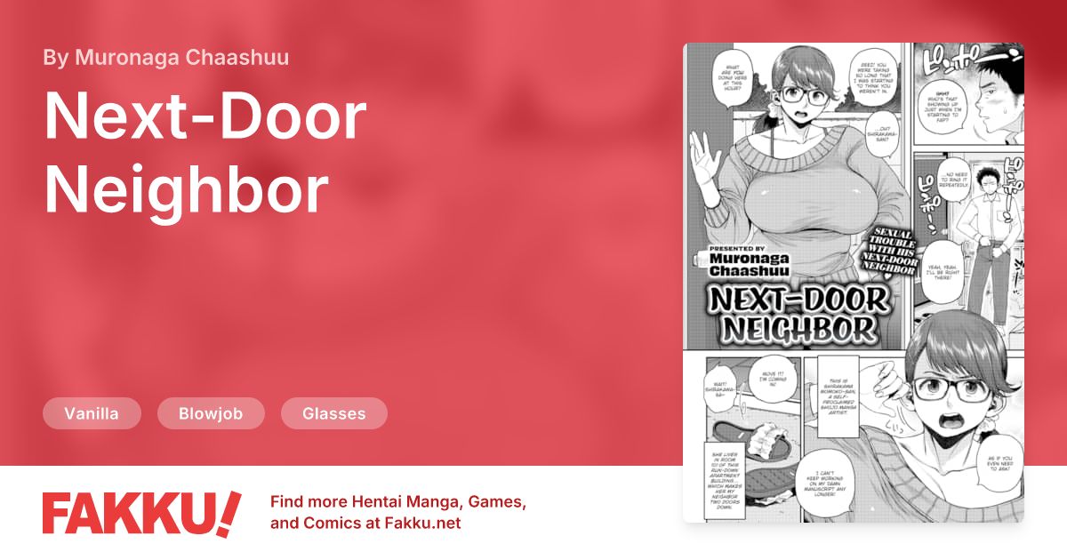 Next-Door Neighbor Hentai by Muronaga Chaashuu - FAKKU