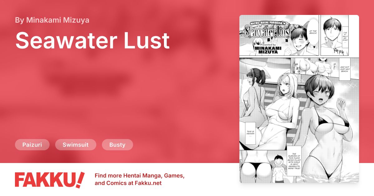 Seawater Lust Hentai by Minakami Mizuya - FAKKU