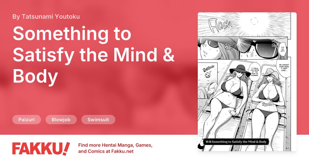 Something to Satisfy the Mind & Body Hentai by Tatsunami Youtoku - FAKKU