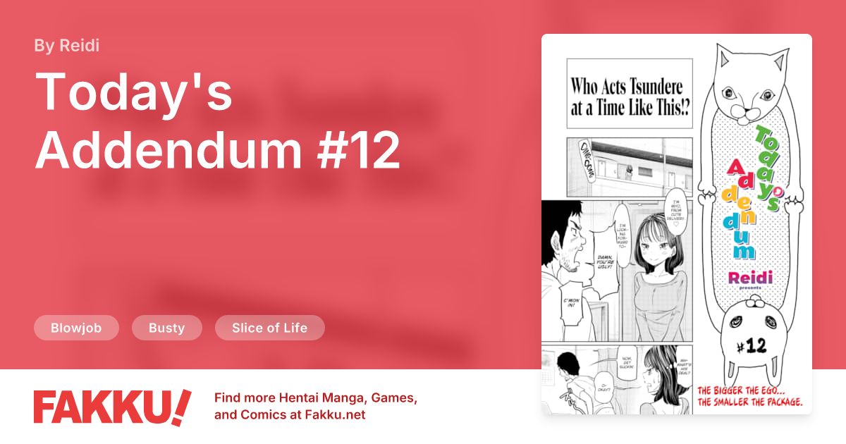 Today's Addendum #12 Hentai by Reidi - FAKKU