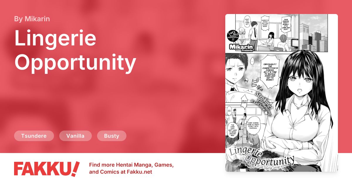 Lingerie Opportunity Hentai by Mikarin - FAKKU