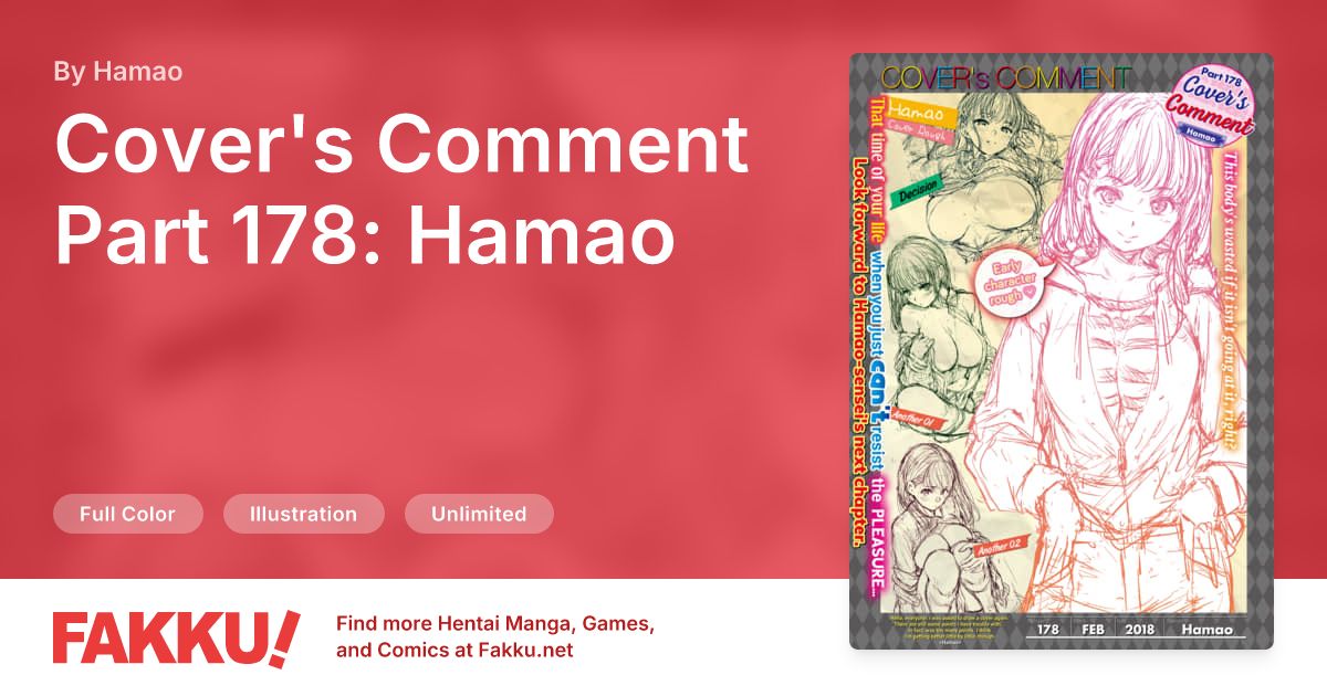 Cover's Comment Part 178: Hamao Hentai by Hamao - FAKKU
