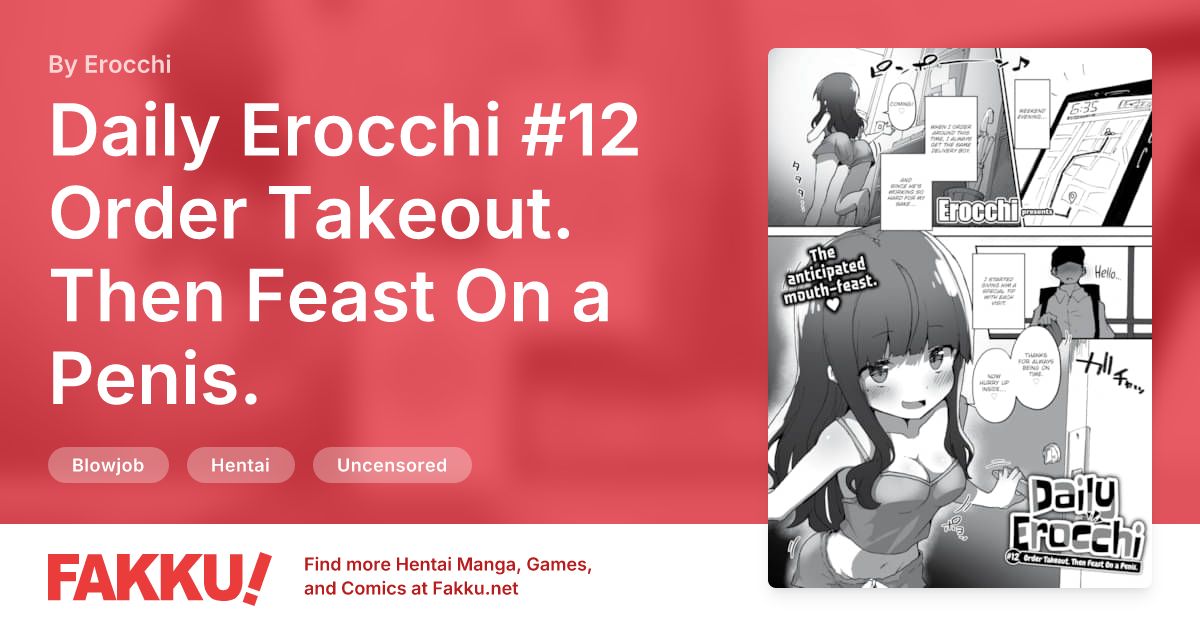 Daily Erocchi #12 Order Takeout. Then Feast On a Penis. Hentai by Erocchi - FAKKU