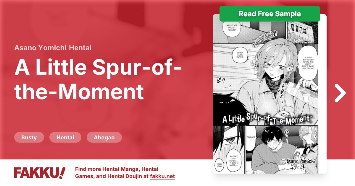  A Little Spur-of-the-Moment Hentai by Asano Yomichi - FAKKU