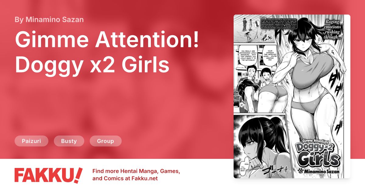 Gimme Attention! Doggy x2 Girls Hentai by Minamino Sazan - FAKKU