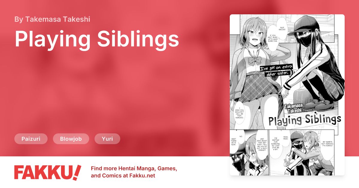  Playing Siblings Hentai by Takemasa Takeshi - FAKKU