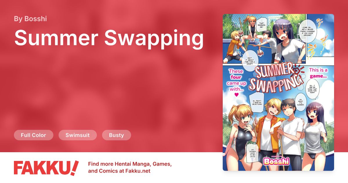 Summer Swapping Hentai by Bosshi - FAKKU