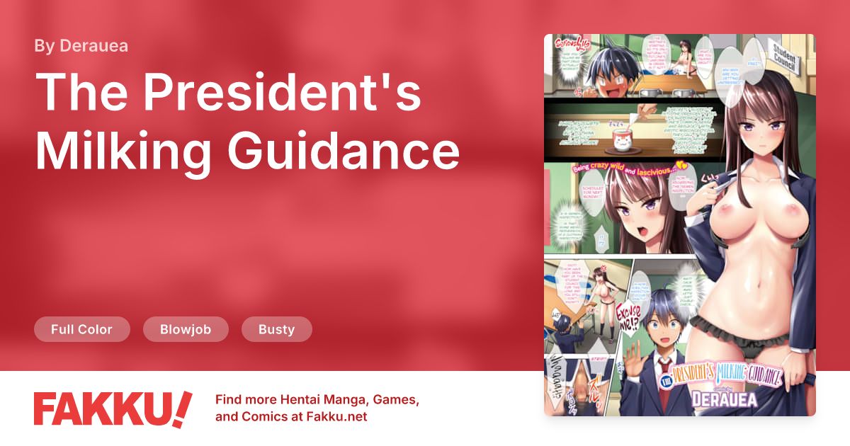 The President's Milking Guidance Hentai by Derauea - FAKKU