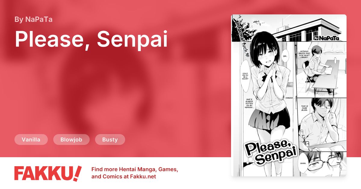 Please, Senpai Hentai by NaPaTa - FAKKU