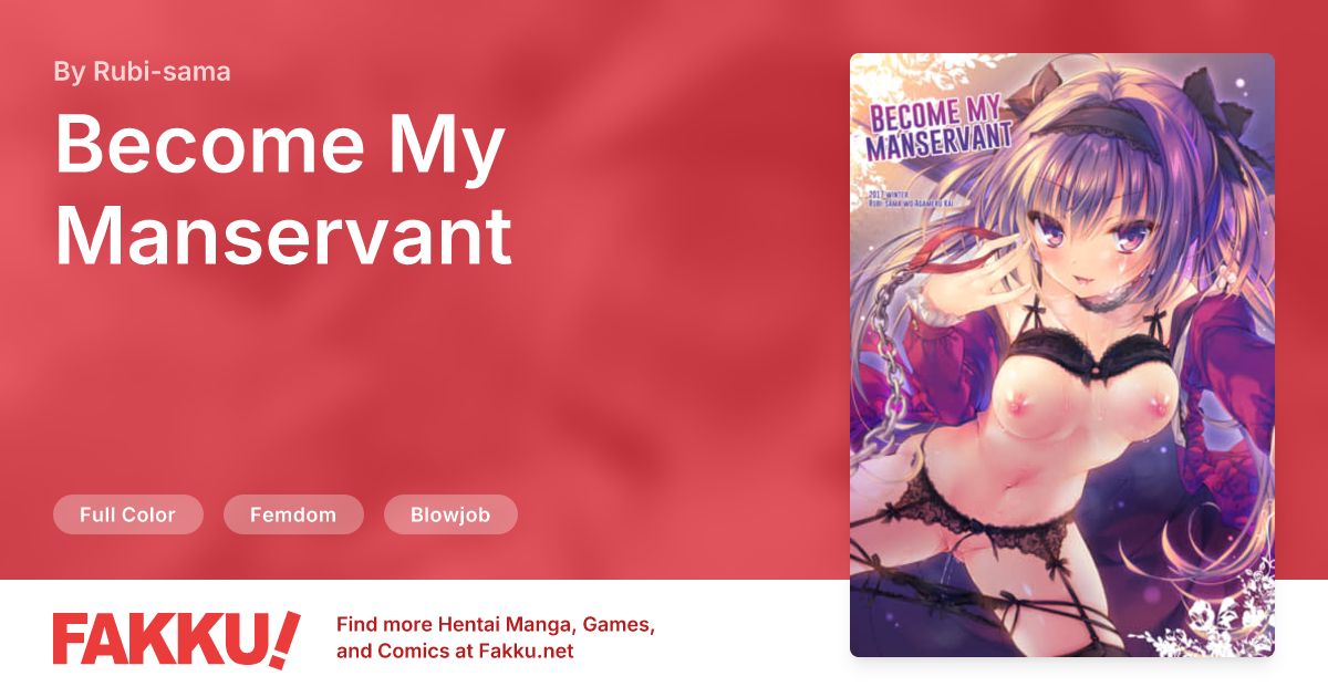 Become My Manservant Hentai by Rubi-sama - FAKKU