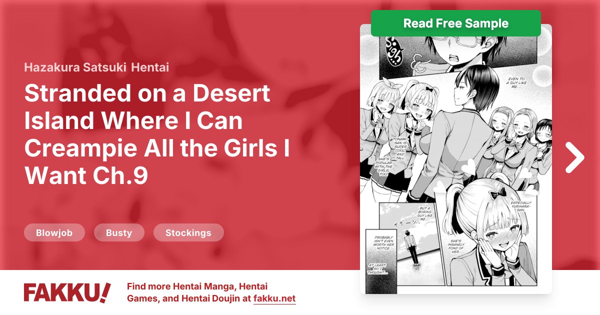  Stranded on a Desert Island Where I Can Creampie All the Girls I Want Ch.9 Hentai by Hazakura Satsuki - FAKKU