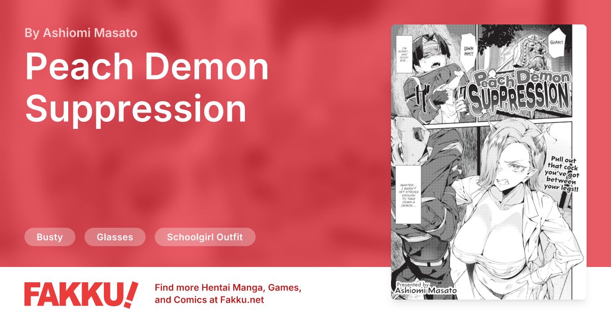 Peach Demon Suppression Hentai by Ashiomi Masato - FAKKU