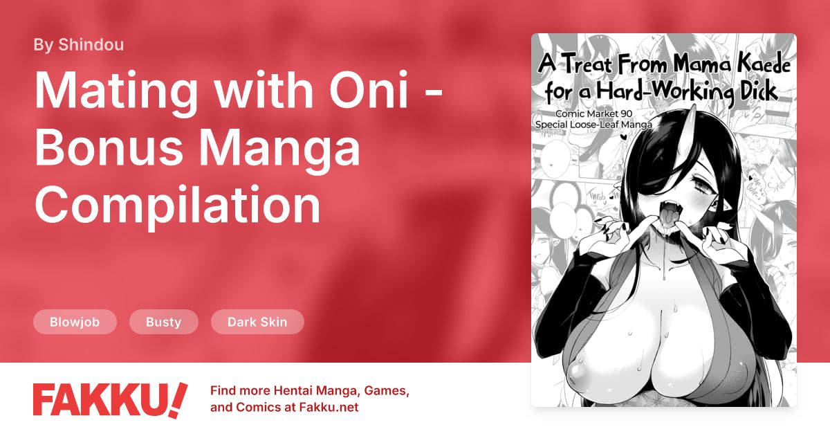 Mating with Oni - Bonus Manga Compilation Hentai by Shindou - FAKKU