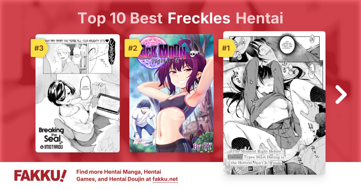 Top 10 Best Freckles Hentai