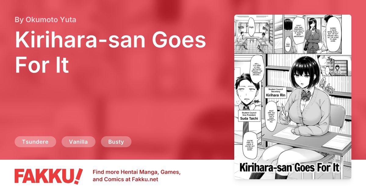  Kirihara-san Goes For It Hentai by Okumoto Yuta - FAKKU