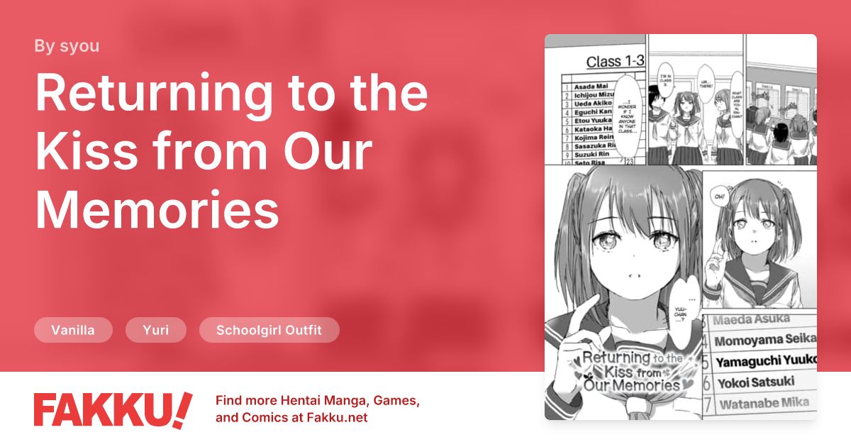Returning to the Kiss from Our Memories Hentai by syou - FAKKU