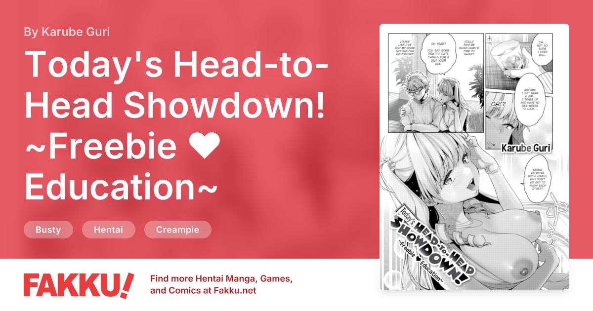 Today's Head-to-Head Showdown! ~Freebie ❤ Education~ Hentai by Karube Guri - FAKKU