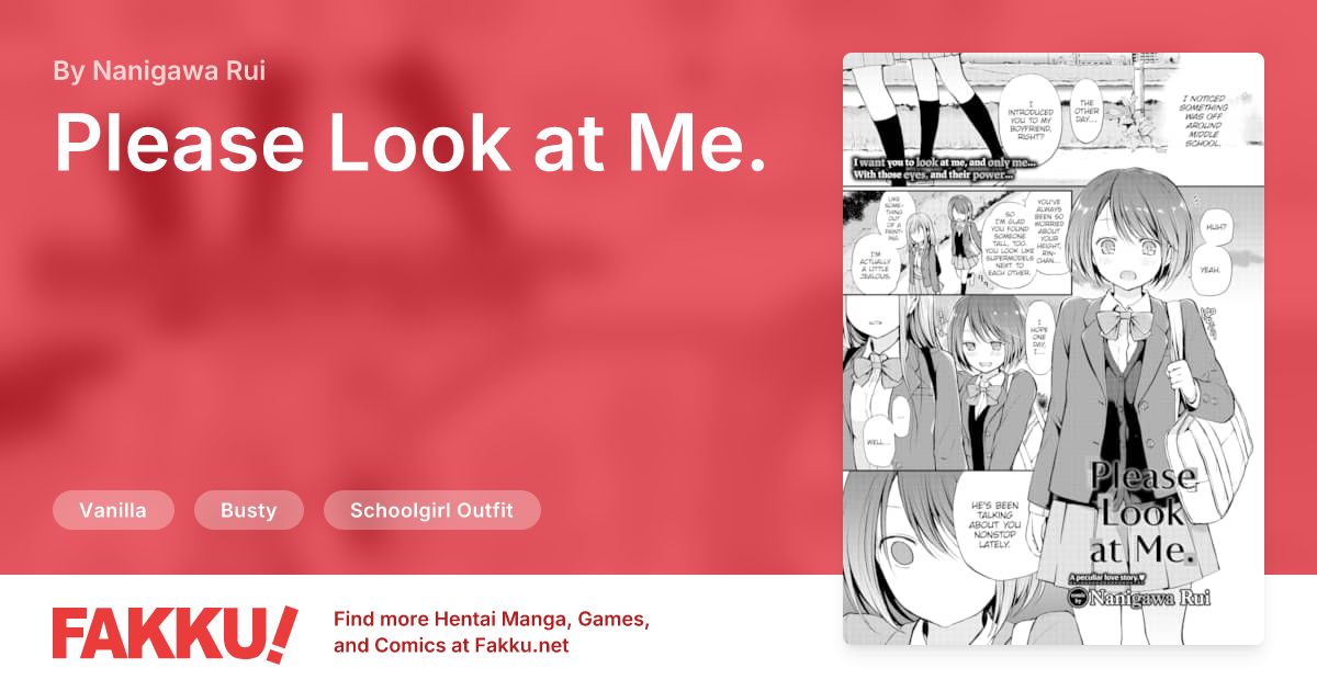 Please Look at Me. Hentai by Nanigawa Rui - FAKKU