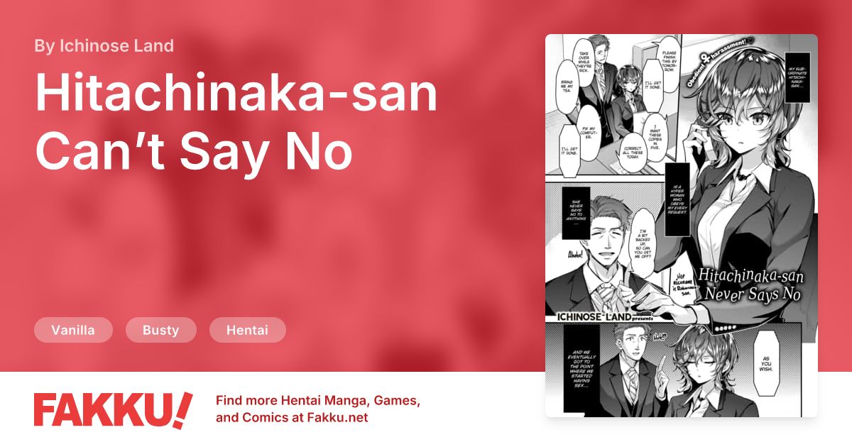 Hitachinaka-san Can’t Say No Hentai by Ichinose Land - FAKKU