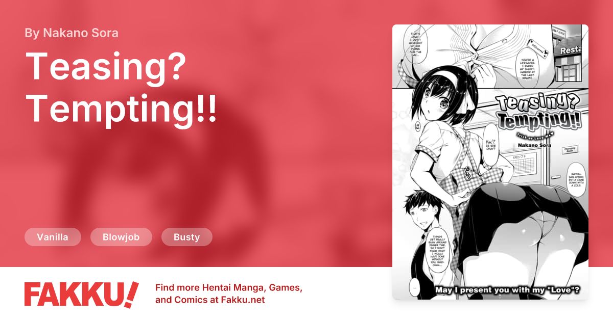 Teasing? Tempting!! Hentai by Nakano Sora - FAKKU