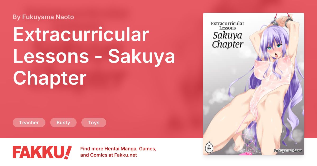Extracurricular Lessons - Sakuya Chapter Hentai by Fukuyama Naoto - FAKKU