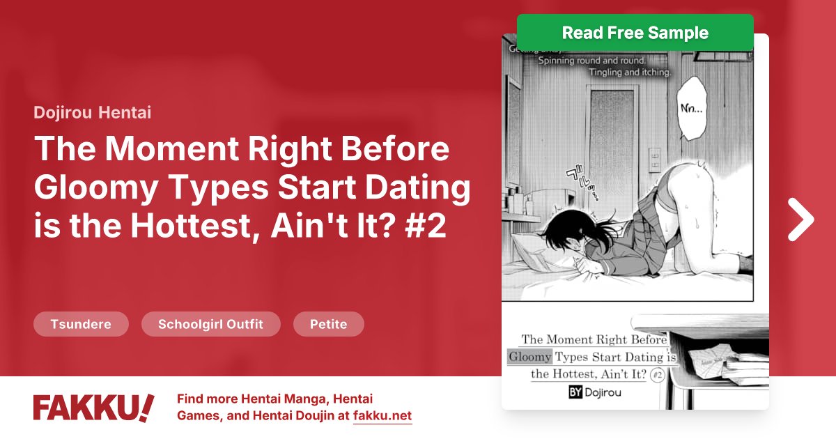 The Moment Right Before Gloomy Types Start Dating is the Hottest, Ain't It? #2 Hentai by Dojirou - FAKKU