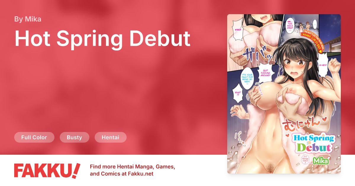 Hot Spring Debut Hentai by Kamekichi, Mika - FAKKU