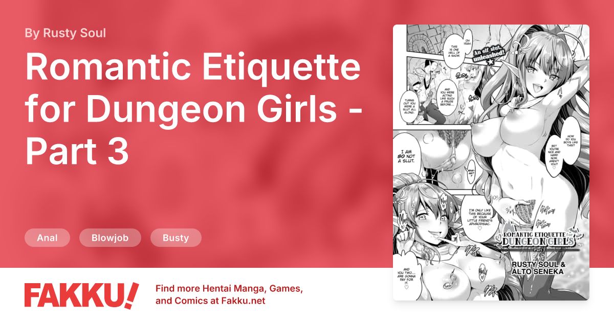 Romantic Etiquette for Dungeon Girls - Part 3 Hentai by Rusty Soul, Alto Seneka - FAKKU
