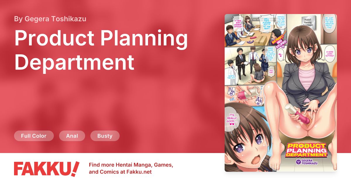 Product Planning Department Hentai by Gegera Toshikazu - FAKKU