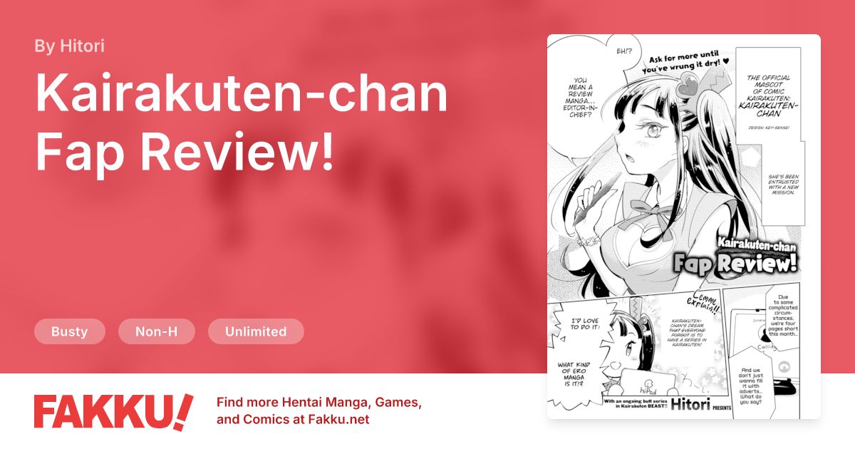 Kairakuten-chan Fap Review! Hentai by Hitori - FAKKU