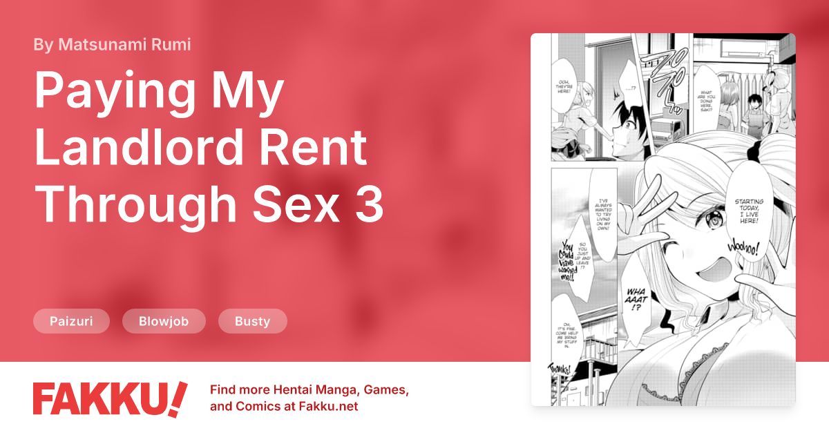 Paying My Landlord Rent Through Sex 3 Hentai by Matsunami Rumi - FAKKU