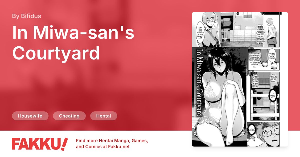 In Miwa-san's Courtyard Hentai by Bifidus - FAKKU