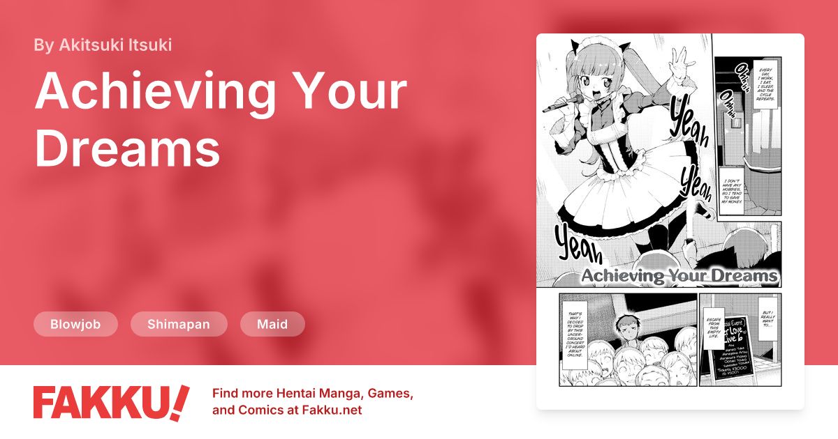 Achieving Your Dreams Hentai by Akitsuki Itsuki - FAKKU