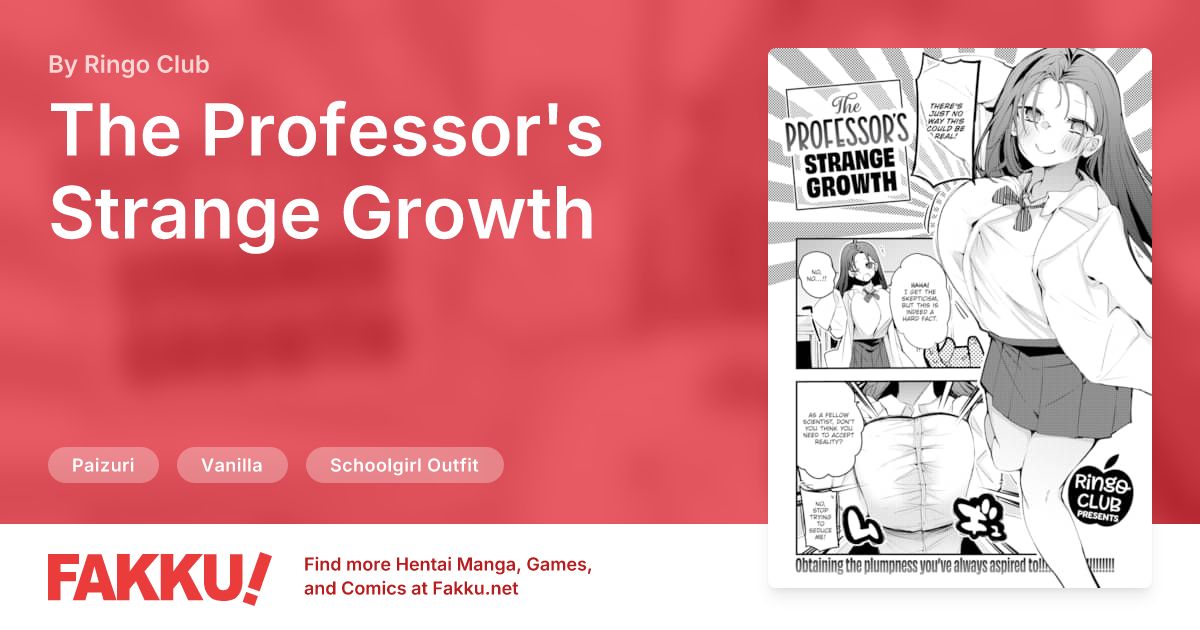 The Professor's Strange Growth Hentai by Ringo Club - FAKKU