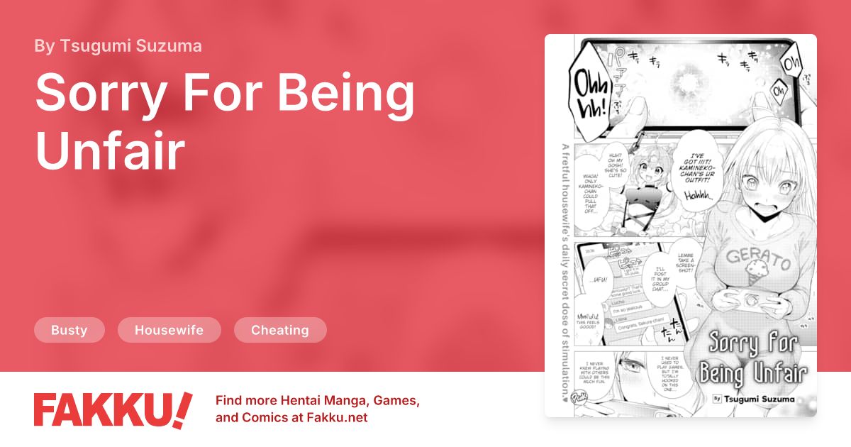 Sorry For Being Unfair Hentai by Tsugumi Suzuma - FAKKU