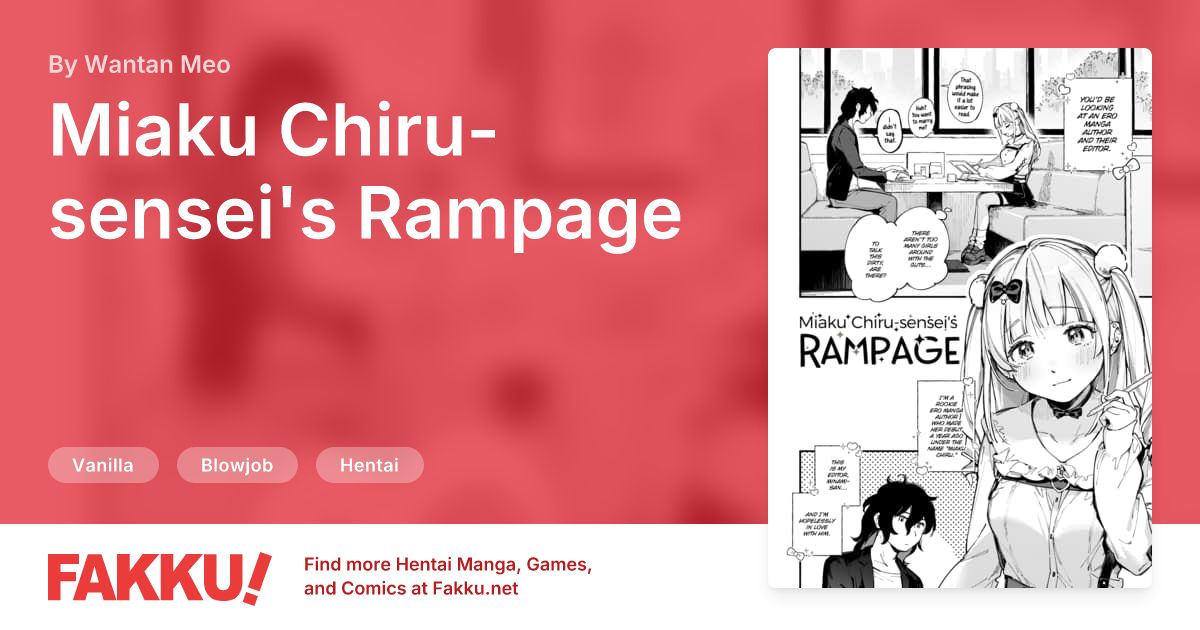 Miaku Chiru-sensei's Rampage Hentai by Wantan Meo - FAKKU