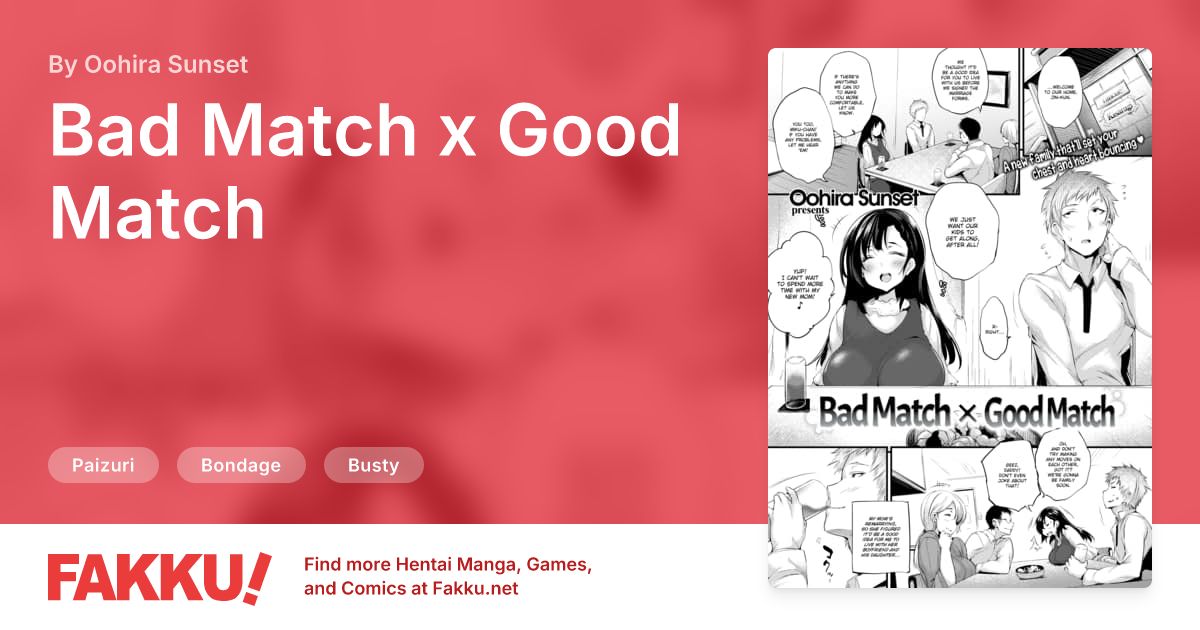 Bad Match x Good Match Hentai by Oohira Sunset - FAKKU
