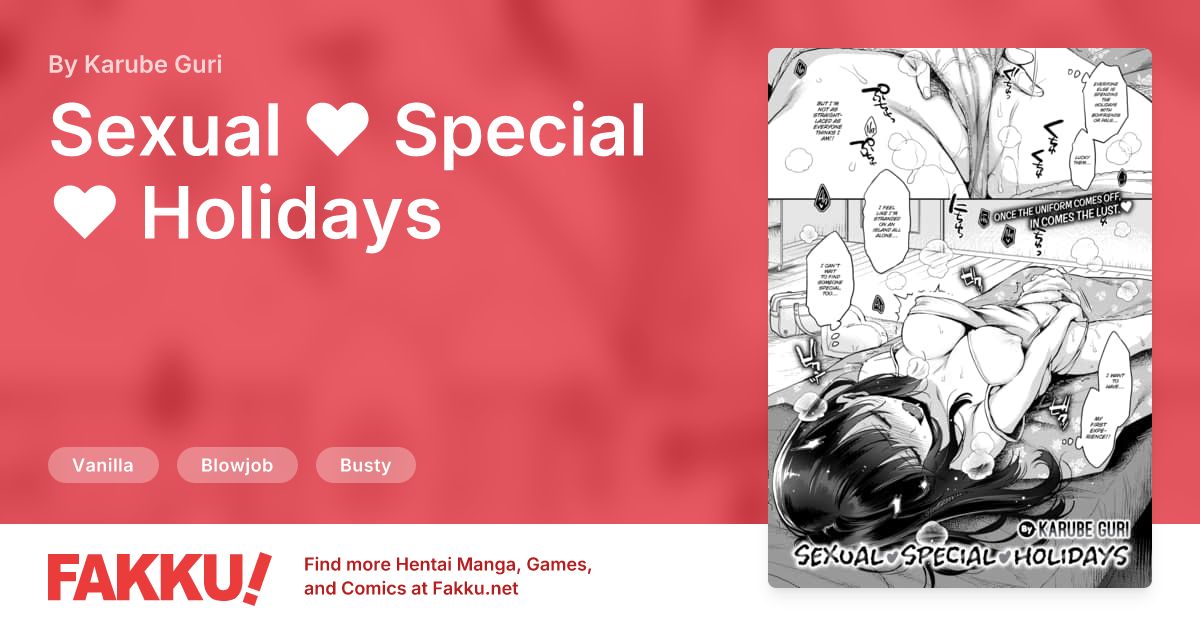 Sexual ❤ Special ❤ Holidays Hentai by Karube Guri - FAKKU