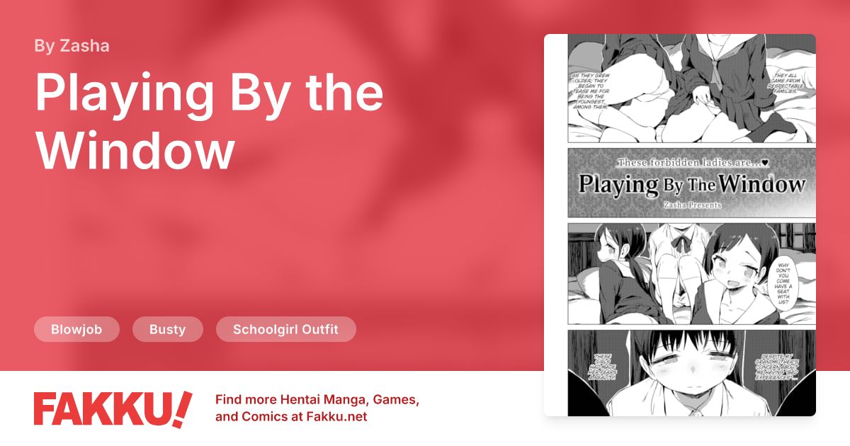 Playing By the Window Hentai by Zasha - FAKKU