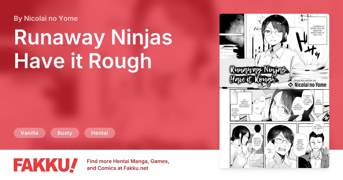 Runaway Ninjas Have it Rough Hentai by Nicolai no Yome - FAKKU