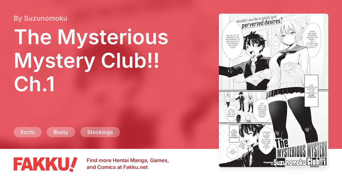 The Mysterious Mystery Club!! Ch.1 Hentai by Suzunomoku - FAKKU