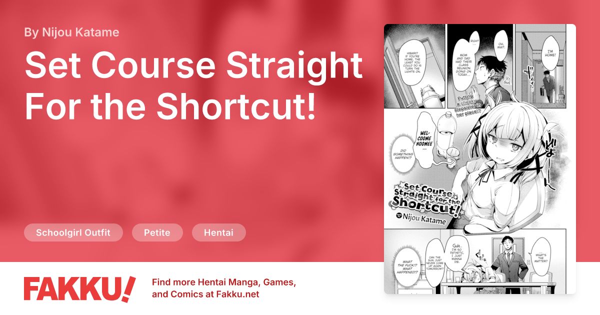 Set Course Straight For the Shortcut! Hentai by Nijou Katame - FAKKU