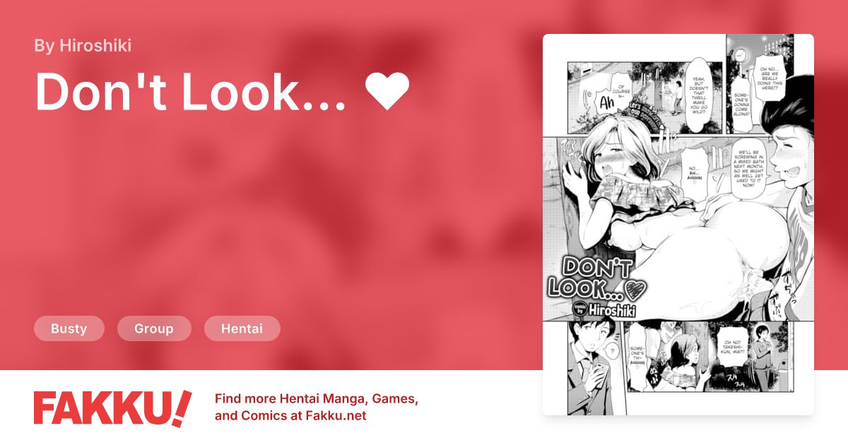 Don't Look... ❤ Hentai by Hiroshiki - FAKKU
