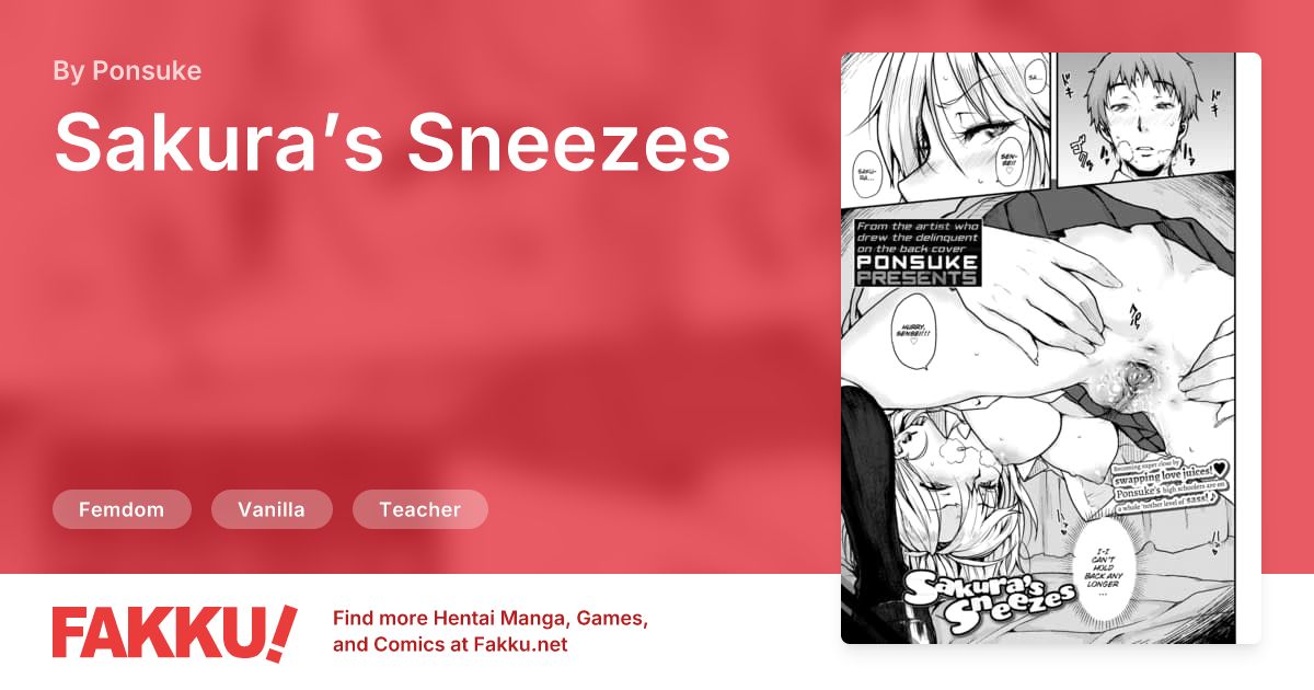 Sakura’s Sneezes Hentai by Ponsuke - FAKKU