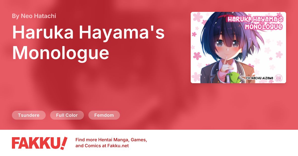  Haruka Hayama's Monologue Hentai by Neo Hatachi, Kyutaro - FAKKU