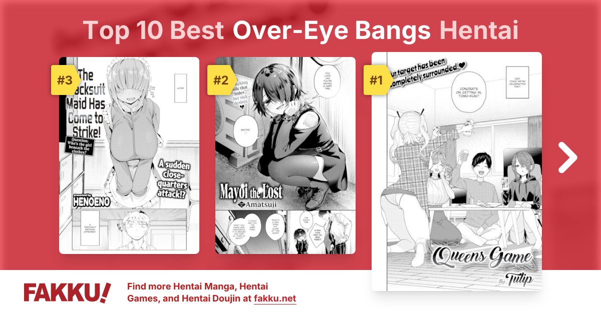 Top 10 Best Over-Eye Bangs Hentai