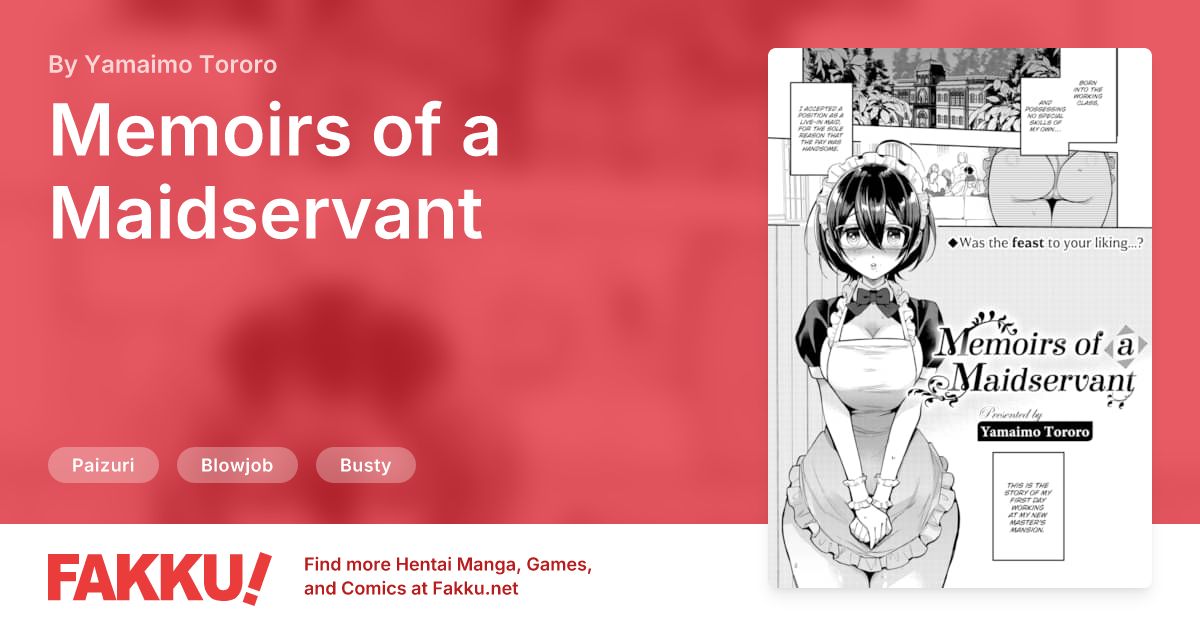 Memoirs of a Maidservant Hentai by Yamaimo Tororo - FAKKU
