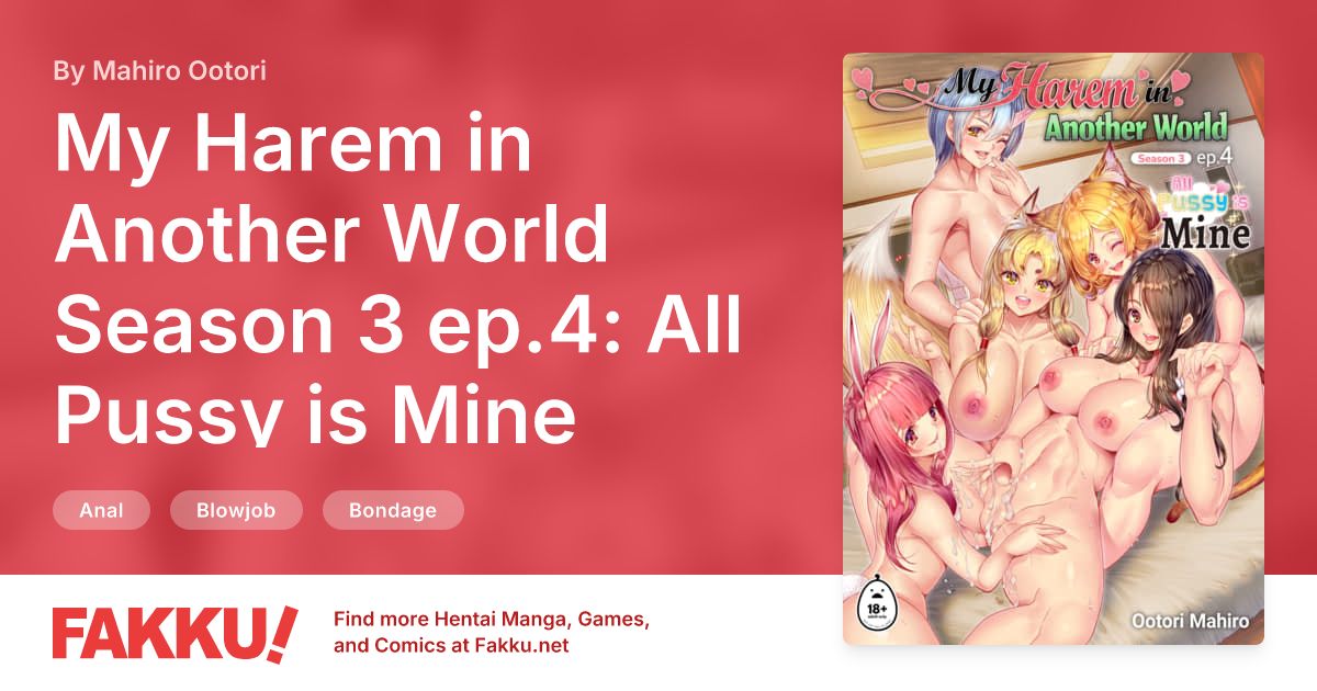 My Harem in Another World Season 3 ep.4: All Pussy is Mine Hentai by Mahiro Ootori - FAKKU
